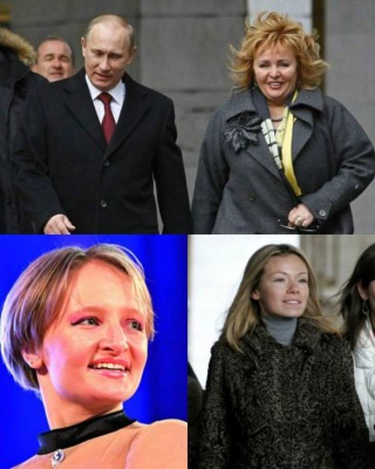 Maria y Katerina son el producto del primer matrimonio de Putin con la ex azafata de Aeroflot, Lyudmila Shkrebneva. La pareja se casó en 1983 y se divorció en 2013 debido a los rumores de un affair del presidente con la gimnasta Alina Kabaeva.