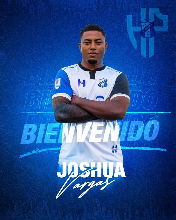 El mediocampista zurdo Joshua Vargas fue oficializado como refuerzo del Honduras Progreso.
