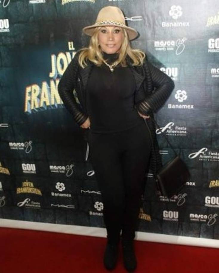 La mexicana siempre ha sido vista como una mujer imponente con cabellera rubia y voluptuosa figura.