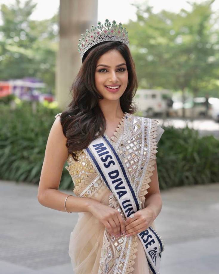 Harnaaz Sandhu es originaria de la ciudad de Chandigarh, en India. 