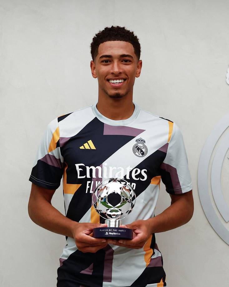 Jude Bellingham en el comienzo de temporada con Real Madrid lucía normal respecto a la actualidad.