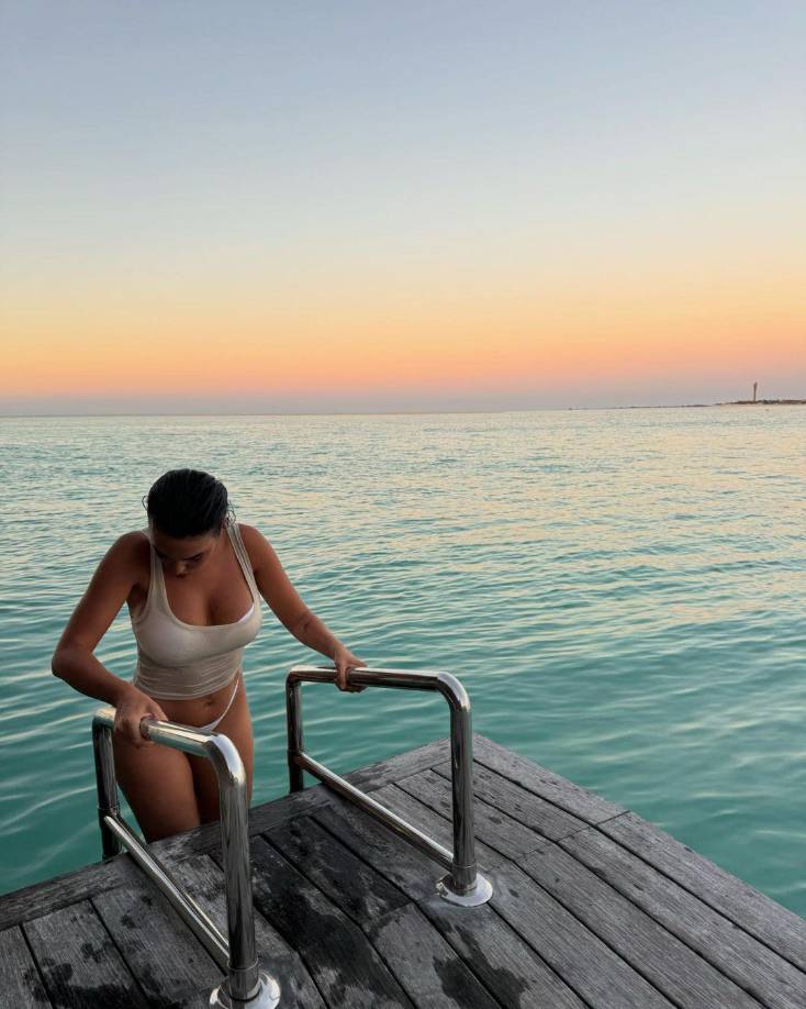 La pareja del jugador del Al Nassr ha robado suspiros con su espectacular figura.