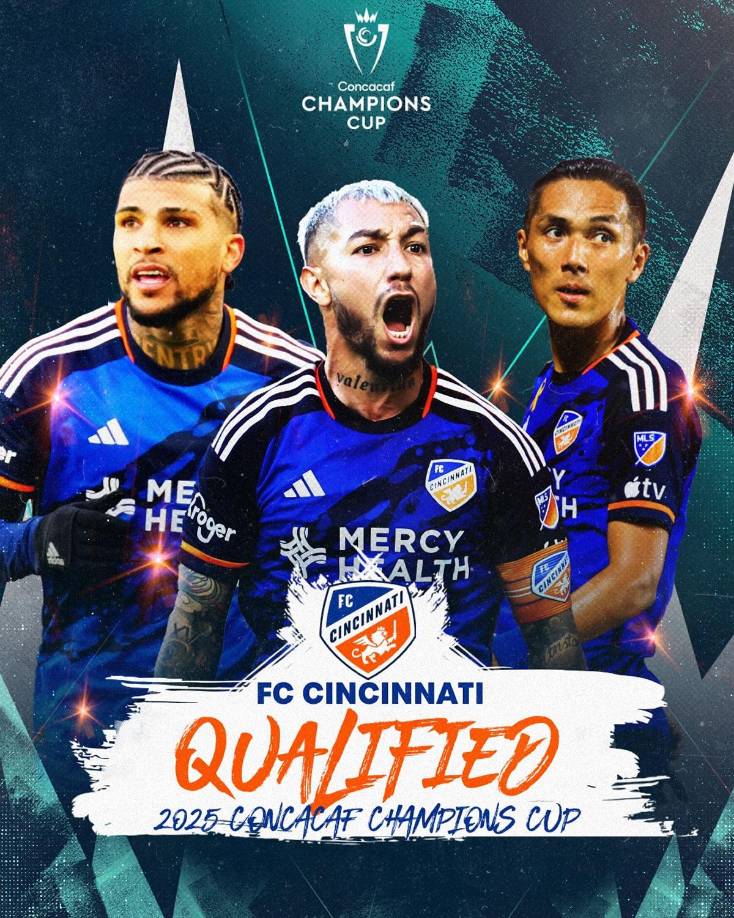 FC Cincinnati (ESTADOS UNIDOS): Tienen su lugar asegurado para la primera ronda al terminar como el segundo mejor club que no se había clasificado en la clasificación de la MLS Supporters’ Shield 2024. Esta será la segunda aparición del club después de debutar en la edición de 2024. El mejor resultado del club fue llegar a los octavos de final.
