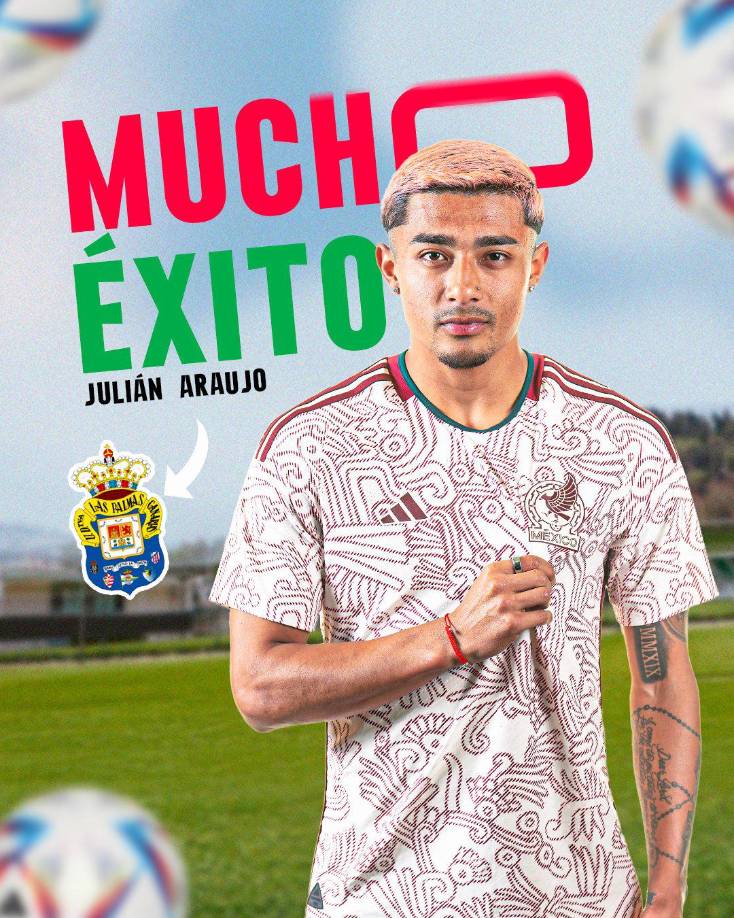 El nuevo lateral derecho de la UD Las Palmas, el mexicano Julián Araujo, ha revelado este miércoles en su presentación que el entrenador del FC Barcelona, Xavi Hernández, le recomendó jugar cedido en el equipo amarillo porque era “la mejor opción” para “crecer” en su juego.
