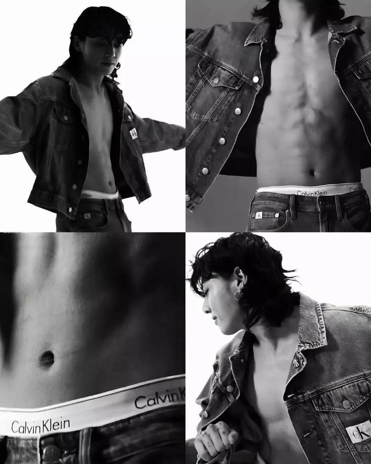 El público estaba expectante de las campañas que reglamentariamente abordaban la sensualidad en un estilo minimalista. En el teaser, Jungkook se muestra con el pecho descubierto mientras modela un conjunto de chaqueta y pantalones de mezclilla, además de la ropa interior que se expone en la cintura.