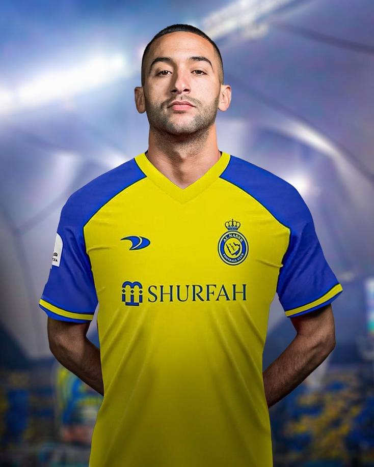 Otra estrella que se marcha a Arabia Saudita. El Al Nassr ha llegado a un acuerdo verbal completo con Hakim Ziyech para unirse al club. El delantero marroquí deja el Chelsea y firmará hasta junio de 2026 por el club donde juega Cristiano Ronaldo, según Fabrizio Romano.