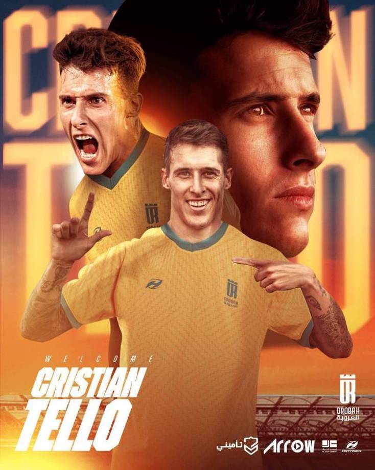 OFICIAL / El excanterano del FC Barcelona Cristian Tello firmó por una temporada, con opción a una segunda, con el Al Orubah de Arabia Saudita como agente libre desde el pasado julio, tras finalizar su contrato con el Al Fateh.