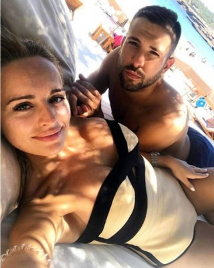 Romarey Ventura, pareja de Jordi Alba (FC Barcelona).