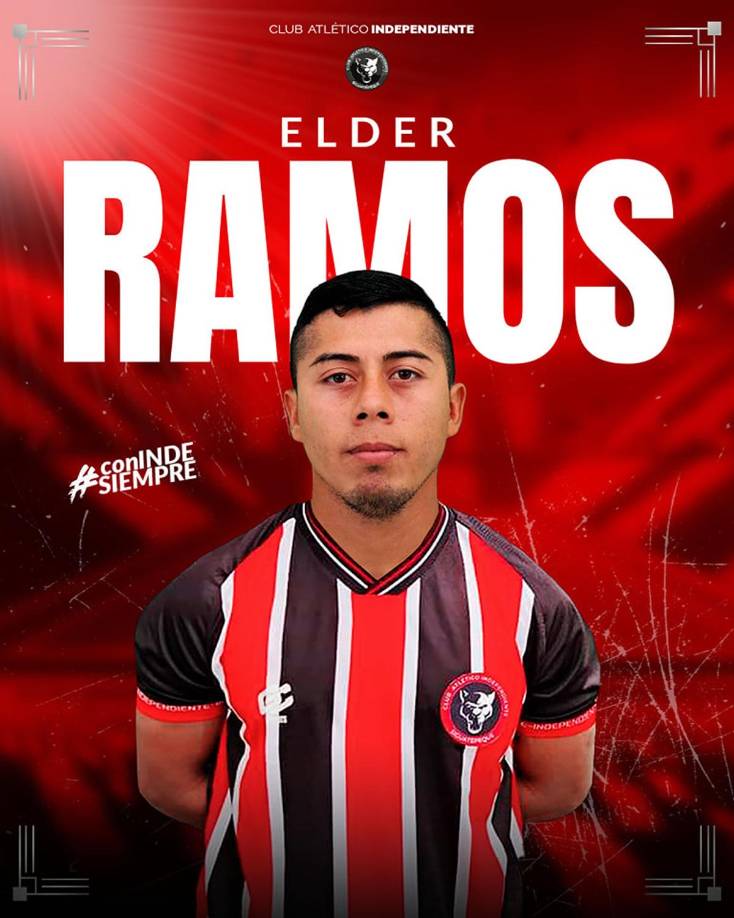 El defensa de 27 años, Elder Ramos, fue anunciado por el Club Atletico Independiente de Siguatepeque tras ser dado de baja por la Real Sociedad.