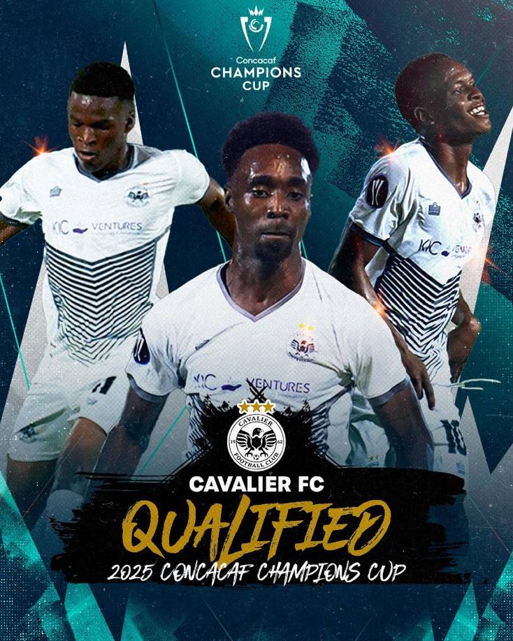 Cavalier FC (JAMAICA) - Logró su clasificación a la Concachampions 2025 tras meterse a la final de la Copa del Caribe 2024 de la Concacaf al golear 7-0 al Moca FC en el juego de vuelta de semifinales en Kingston.