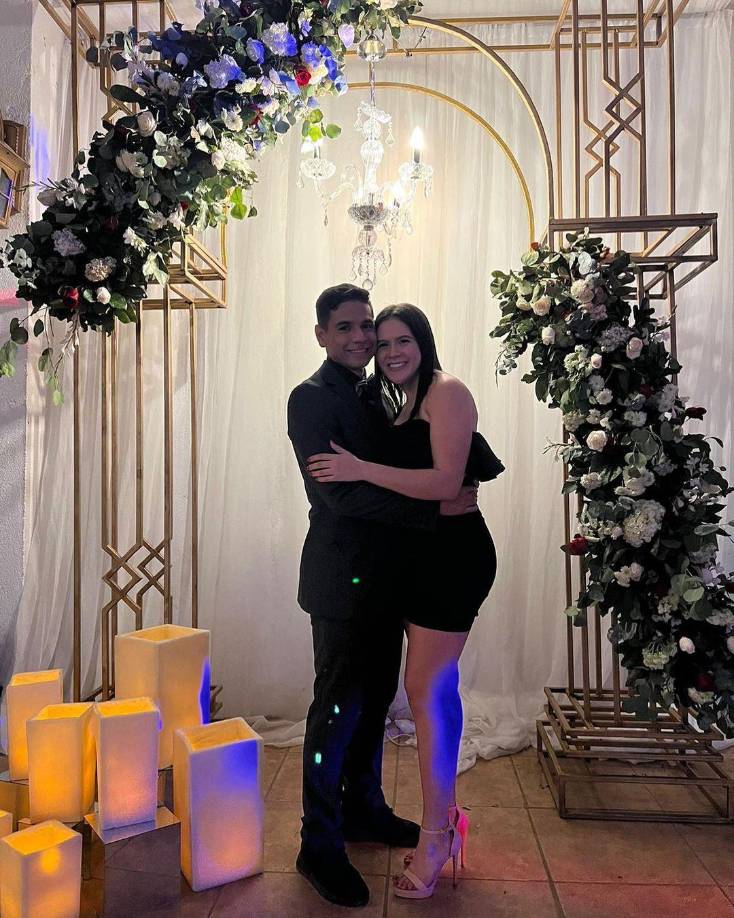 Daniela Hernández: Es la novia del centrocampista Carlos Pineda del Olimpia.