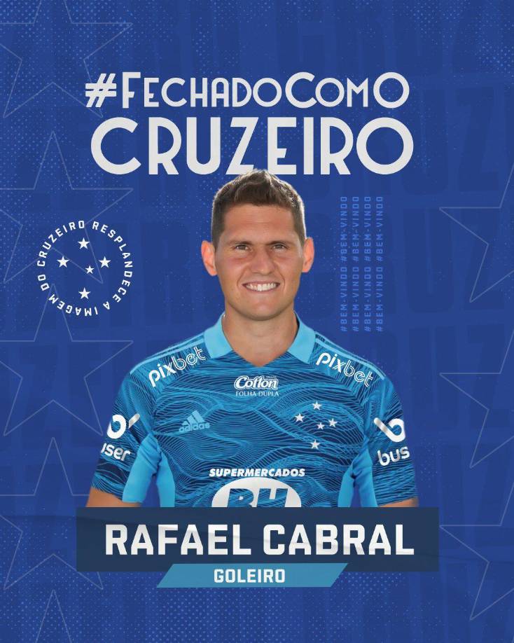 El Cruzeiro de Brasil ha fichado al guardameta brasileño Rafael, quien llega procedente del Reading de Inglaterra.