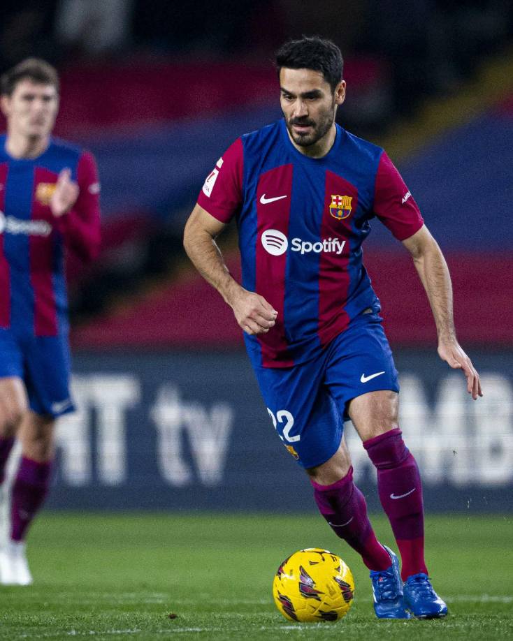 Mediocampista: El alemán Ilkay Gündogan, también sería otro de los elegidos por Xavi para la gran final ante el Real Madrid. 