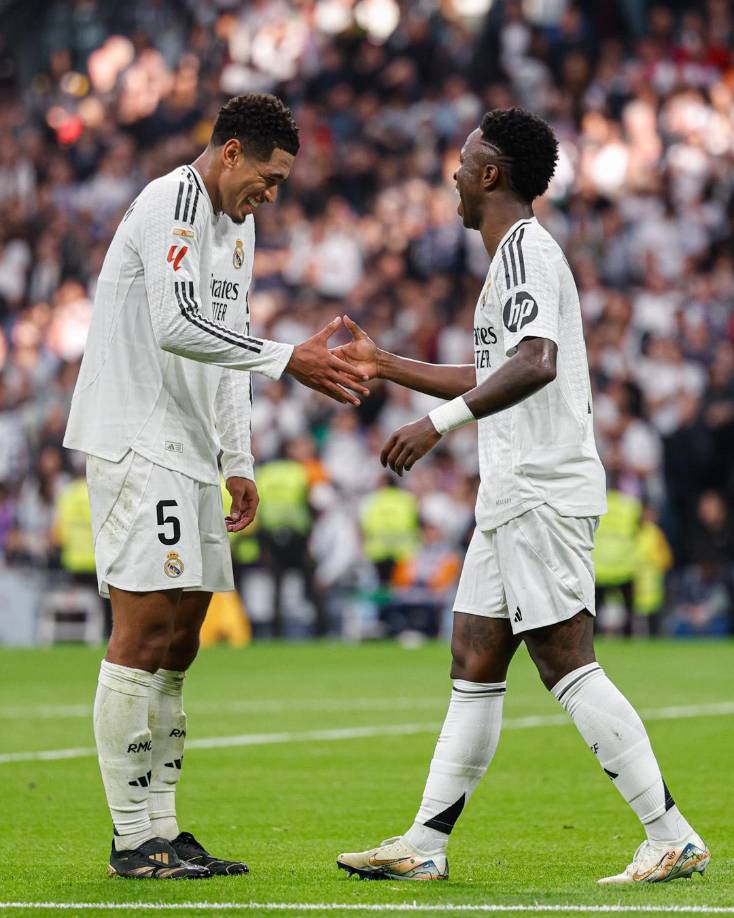 Una exhibición de Vinicius que hace unos días perdió el Balón de Oro 2024 ante Rodri.