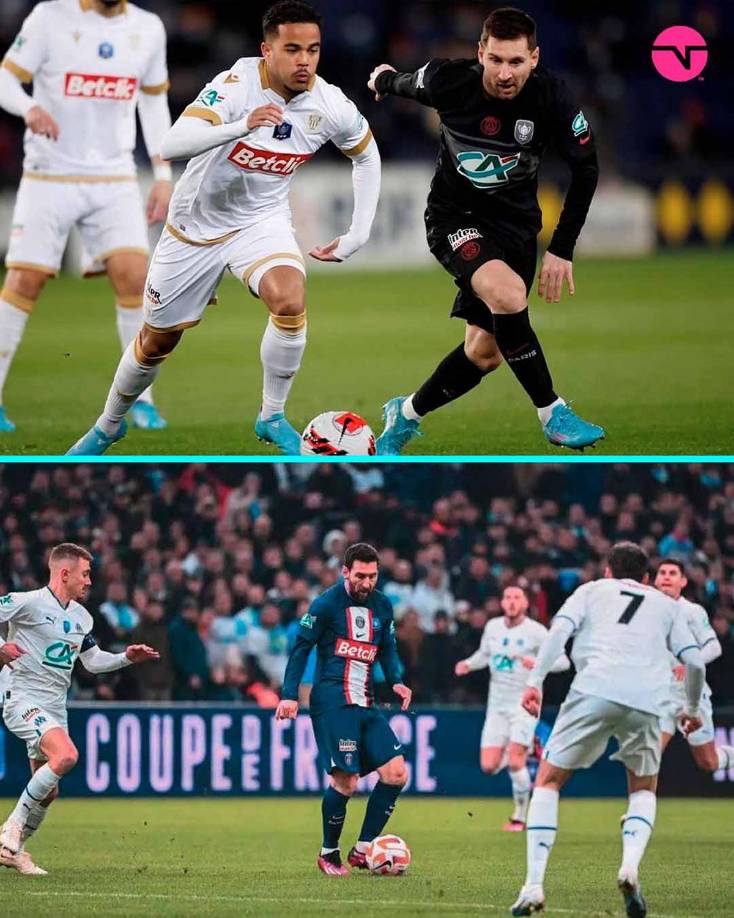 Messi utilizó por segunda vez la ‘10’ de PSG, pero sufrió una curiosa maldición. Hasta el momento, Leo solo pudo jugar dos partidos en Copa de Francia y se reptien tres patrones: quedar eliminado, los octavos de final y la ‘10’ en la espalda. La primera vez fue el 31 de enero del 2022 donde cayó por penales ante Niza 6-5 tras igualar 0 a 0 en el tiempo reglamentario. Esta vez cayó 2-1 en el clásico ante Olympique Marsella.