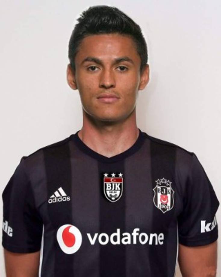 Aficionados del Besiktas de Turquía están emocionados por el rumor de la posible llegada de Andy Nájar y ya lo visten con la camiseta del club turco.