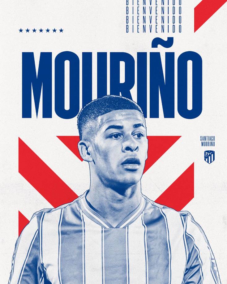 El Atlético de Madrid ha fichado a la joven promesa del fútbol uruguayo Santiago Mouriño de 21 años y procedente del Racing de Montevideo. Firma hasta 2028 y se convertirá en otro charrúa más que viste la elástica rojiblanca.