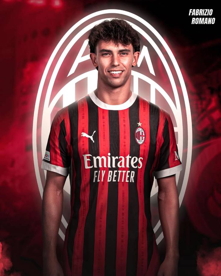 OFICIAL: Joao Félix es nuevo fichaje del AC Milan. El club italiano llegó a un acuerdo con el Chelsea para conseguir cedido al portugués hasta final de temporada. El futbolista ya está inscrito en la Serie A, tal y como refleja su propia web.
