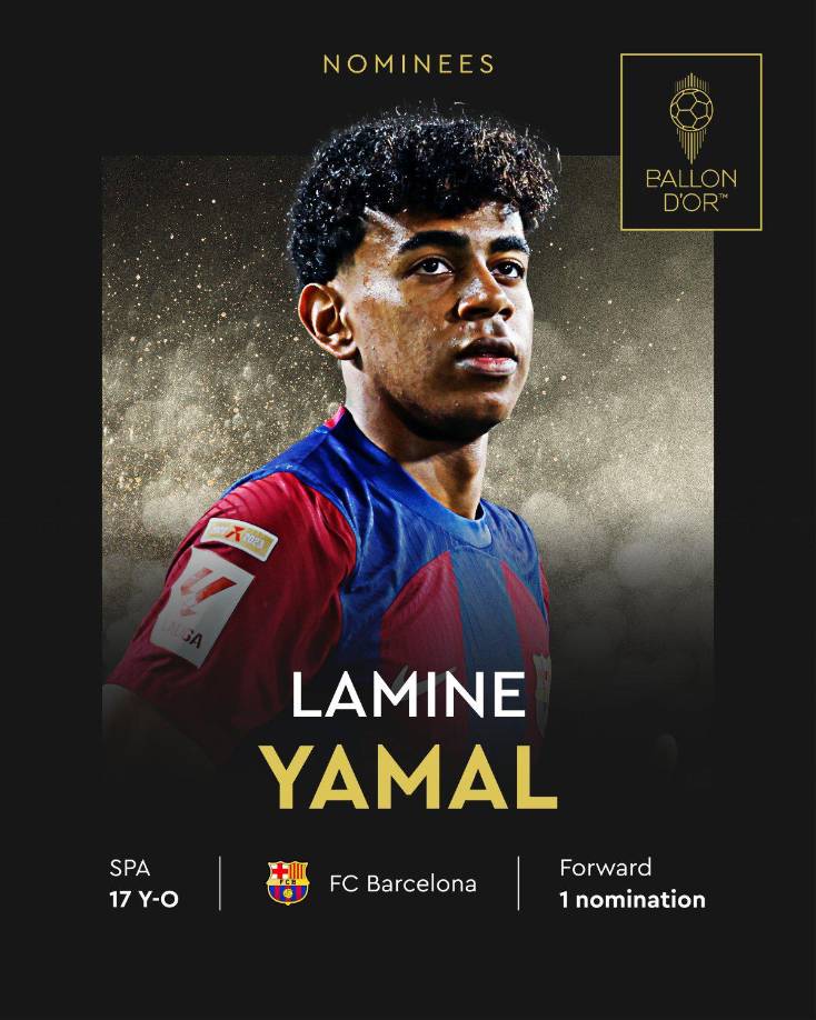 Lamine Yamal (FC Barcelona).