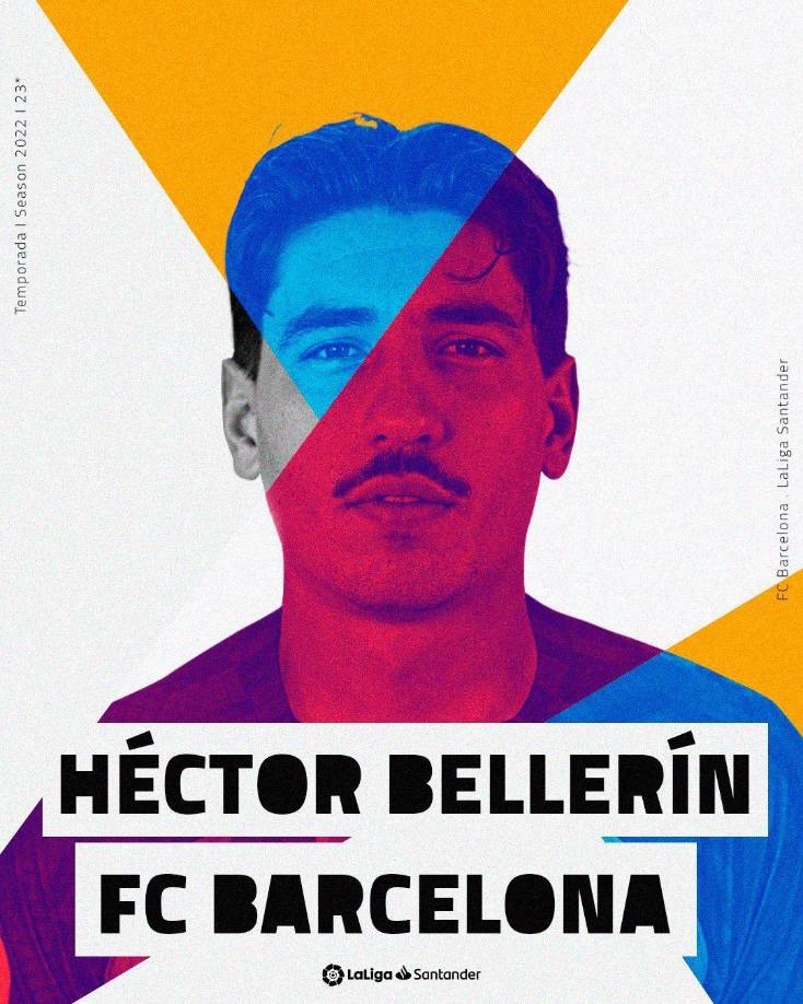 El lateral derecho Héctor Bellerín es nuevo jugador del FC Barcelona. El español jugó la temporada pasada en el Betis.