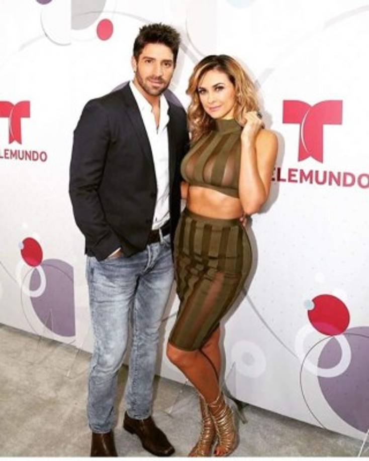 Aracely Arámbula y David Chocarro.