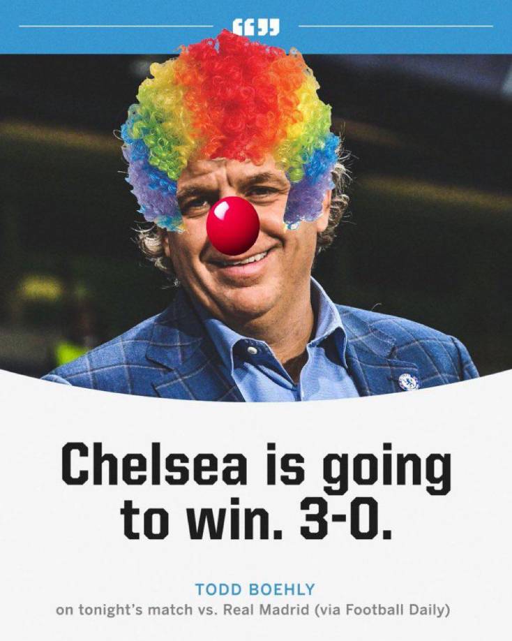 Chelsea, víctima de los memes tras triunfazo del Real Madrid