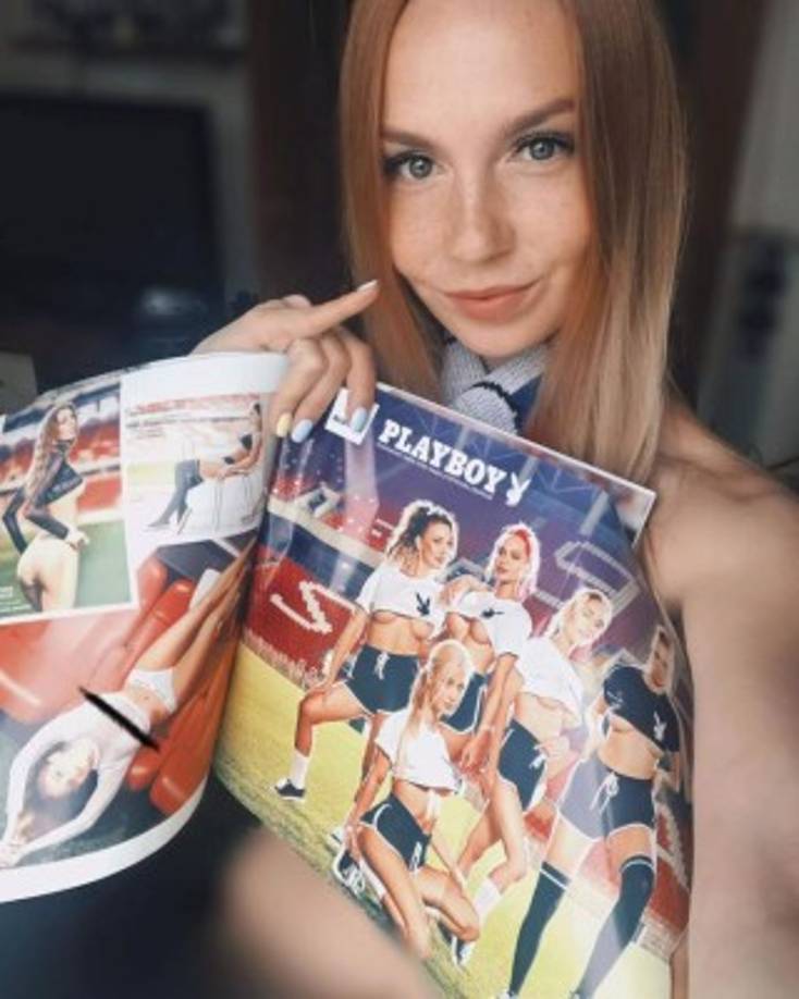 'Ahora estoy debutando como la modelo Playboy y la fanática del futbol más sexy, ¿cómo se sienten con eso?', escribió en una publicación.<br/><br/>