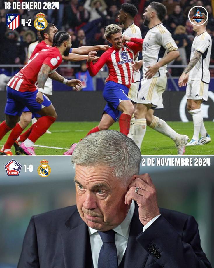 Real Madrid volvió a perder 258 días después, un invicto de 36 partidos sin conocer derrota.