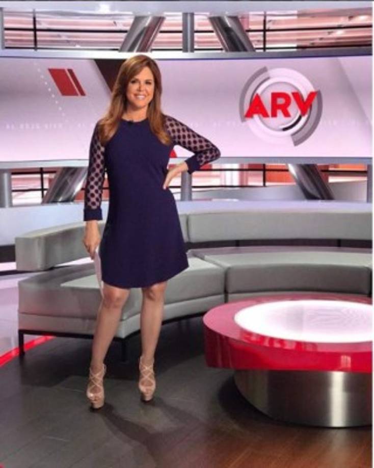 Arrarás fue complaciente y sorprendió a sus fanáticos con un 'look' distinto.