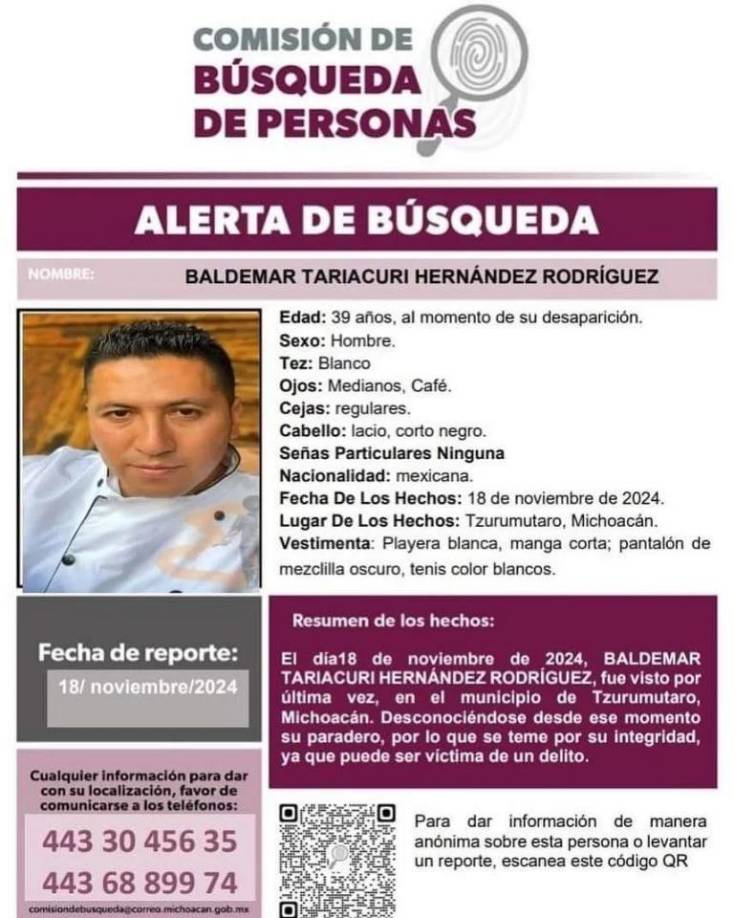Una alerta de búsqueda ha sido lanzada por autoridades mexicanas. 