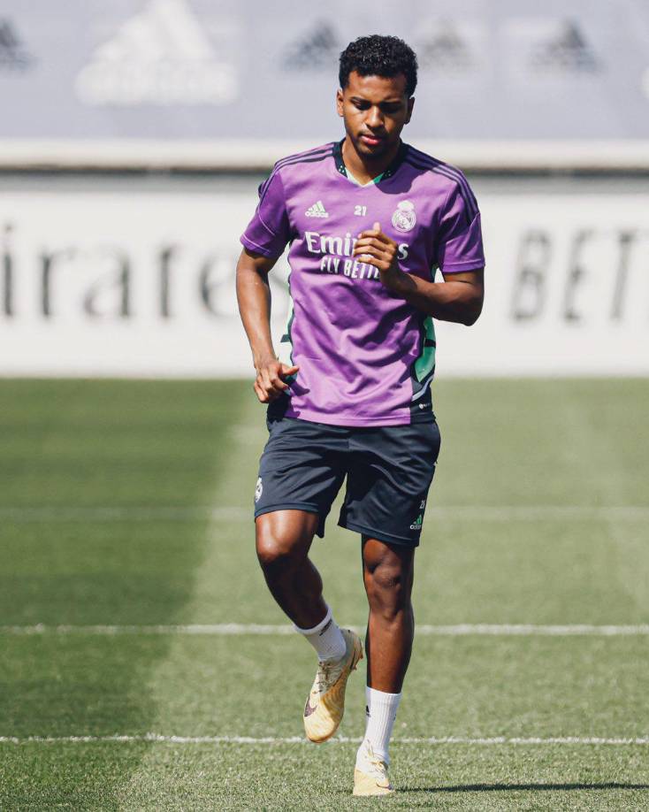 Extremo derecho: El brasileño Rodrygo.