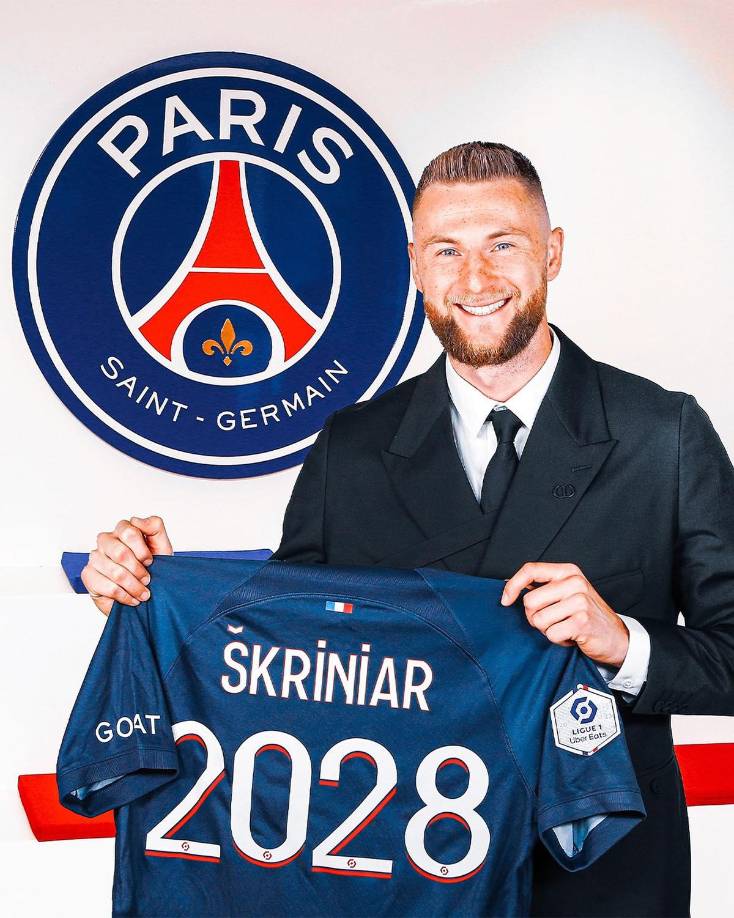 El central eslovaco Milan Skriniar se convirtió en el primer fichaje de la era Luis Enrique en el PSG. Llega procedente del Inter de Milán y cubrirá el hueco que dejó Sergio Ramos.