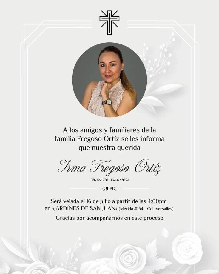 Familiares y amigos de Irma exigen justicia y que el caso no quede impune, mientras la violencia continúa devastando vidas de mujeres.