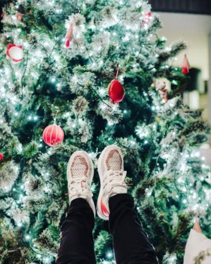 J Balvin compartió la foto de su árbol.