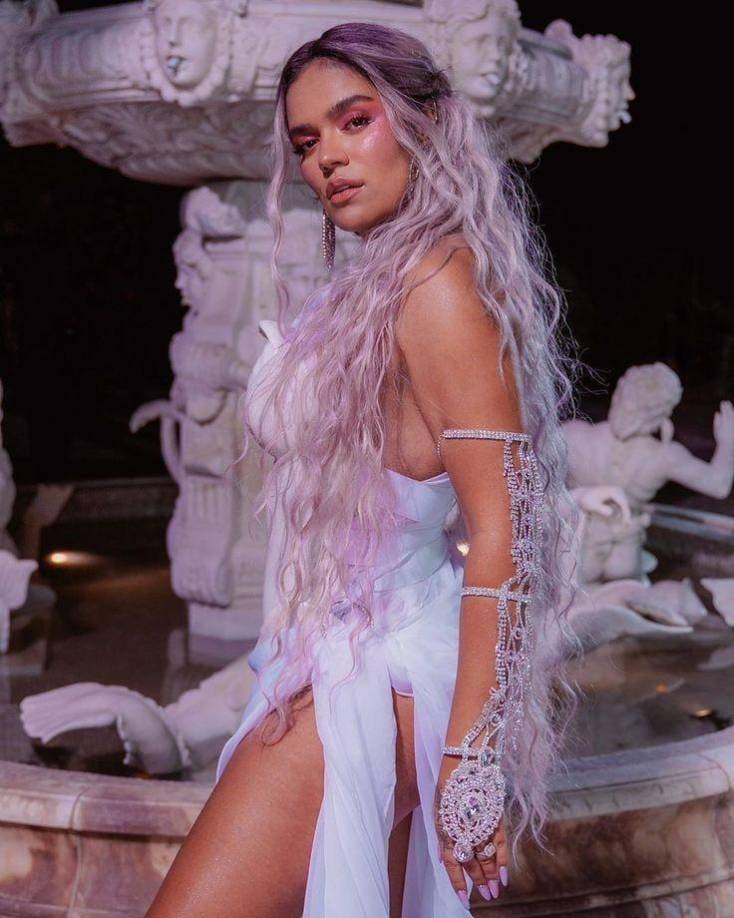 En medio de su concierto en Dallas, una de sus fans sostenía un cartel, en el que decía que había cancelado su fiesta de cumpleaños, por ver a La Bichota. 