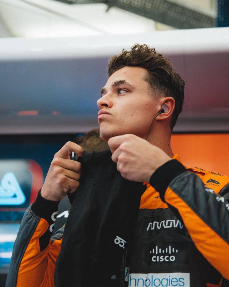 Cabe recordar, que <b>Lando Norris estuvo saliendo hasta hace unos meses con Luisinha Olivera</b>, otra modelo portuguesa. 