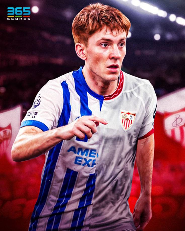 Informa Fabrizio Romano que el Sevilla llegó a un acuerdo con el Brighton para recibir en cesión a Valentín Barco por una temporada. El traspaso se dará sin opción de compra y el ‘Colo’ ya habría aceptado la propuesta.