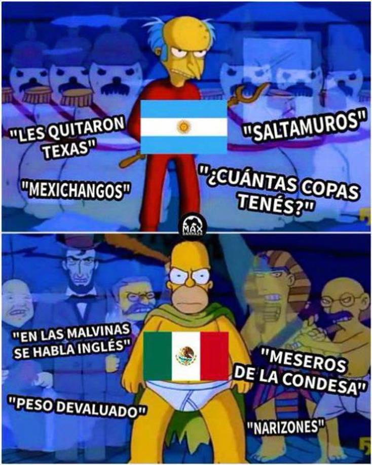 Memes: Burlas a México tras caer ante Argentina