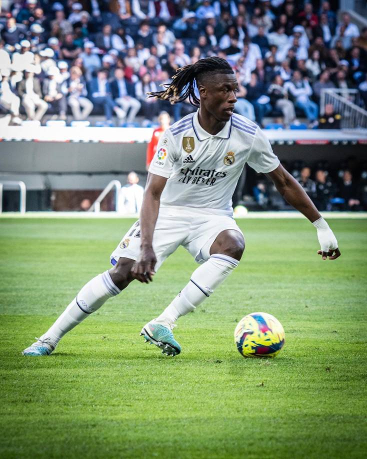 Volante: Eduardo Camavinga es el probable candidato para este puesto.