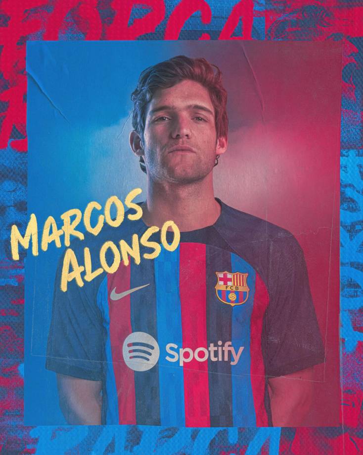 Marcos Alonso - El otro fichaje culé ya tiene número. El lateral izquierdo llevará el dorsal 17 que dejó vacante Pierre Emerick Aubameyang, traspasado al Chelsea.