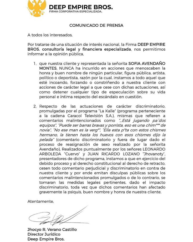“Número 2: Si supiera que la gente va a escribir cosas lindas a él o a mí, las compartiría, pero sé que este mundo, y más en redes, son demasiado ofensivos. Así que, por el bien de los 2, como Karol G y Feid: Niégalo para que dure”, remató.