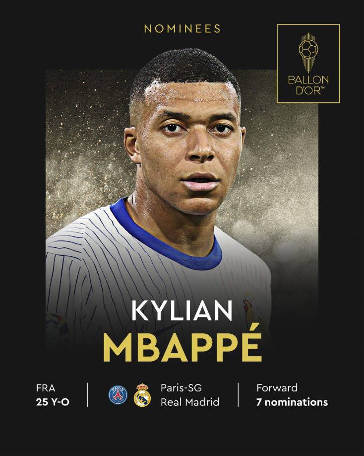 Kylian Mbappé (PSG - Real Madrid).
