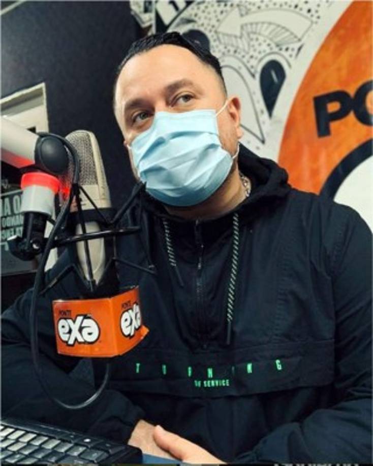Allan Vallecillo - El locutor de la radio EXA Honduras es aficionado del Olimpia.
