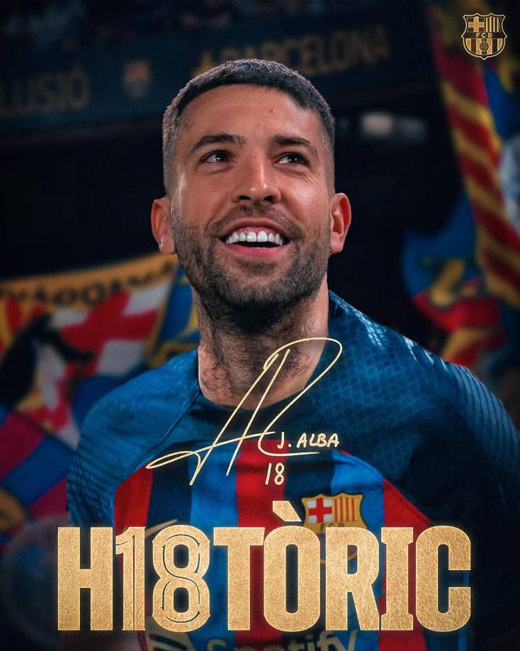 Jordi Alba dejará el FC Barcelona al final de la actual temporada, después de once años en ese plantel y un año antes del final de su contrato, anunciaron este miércoles el club azulgrana y el propio jugador. “Después de mucho meditar y valorar, creo que lo mejor es dar un paso al lado y me gustaría anunciaros que esta temporada será mi última como jugador del Barça”, afirmó Alba en un vídeo en sus redes sociales