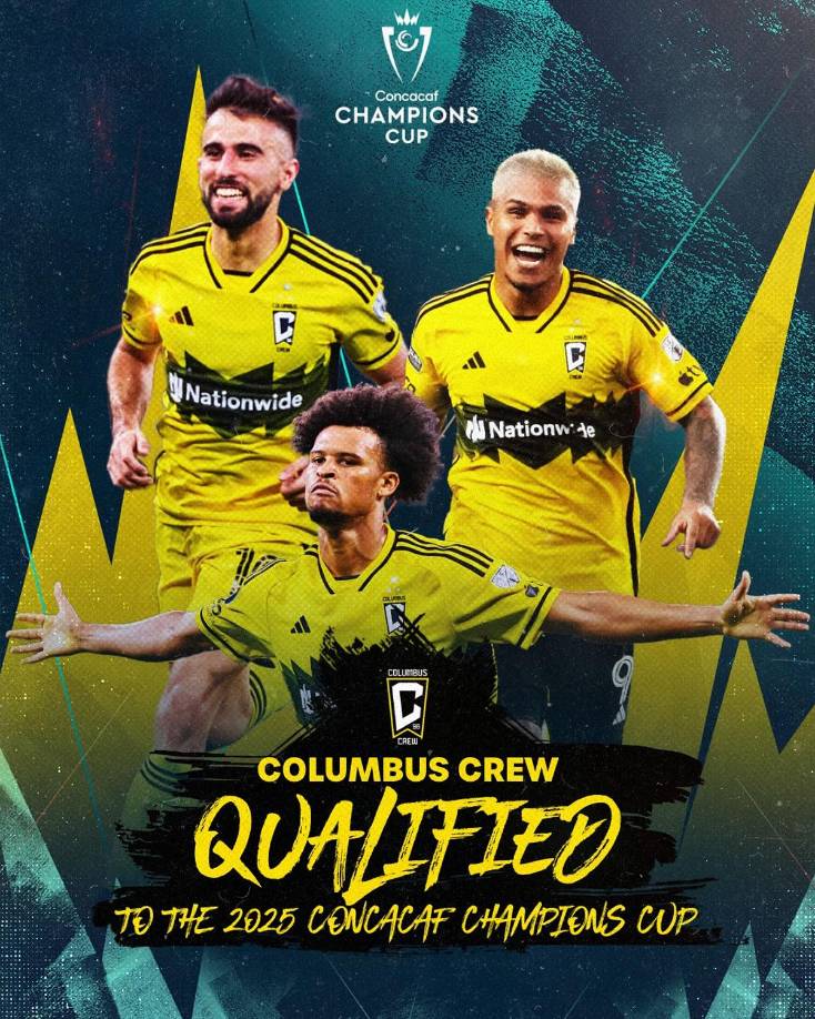 Columbus Crew (ESTADOS UNIDOS): El subcampeón de la edición 2024 se clasificó como finalista de la Leagues Cup 2024. Será su sexta participación en el torneo.