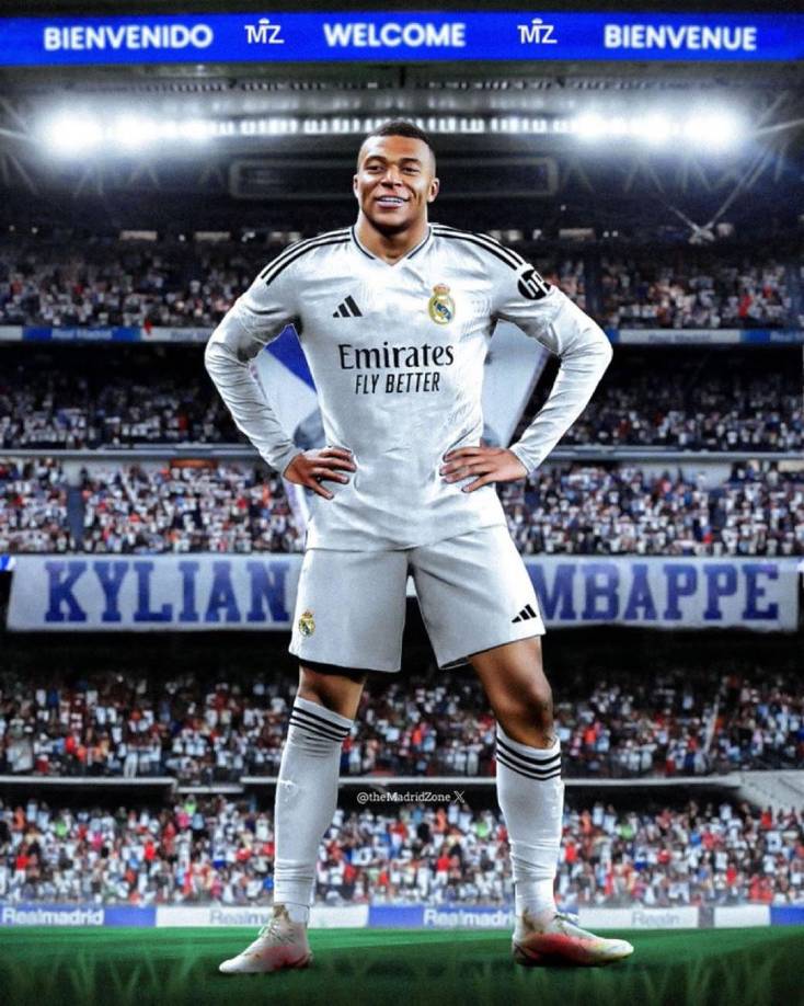 Kylian Mbappé fue anunciado el lunes como nuevo jugador del Real Madrid para las próximas cinco temporadas tras su sonada salida del PSG.