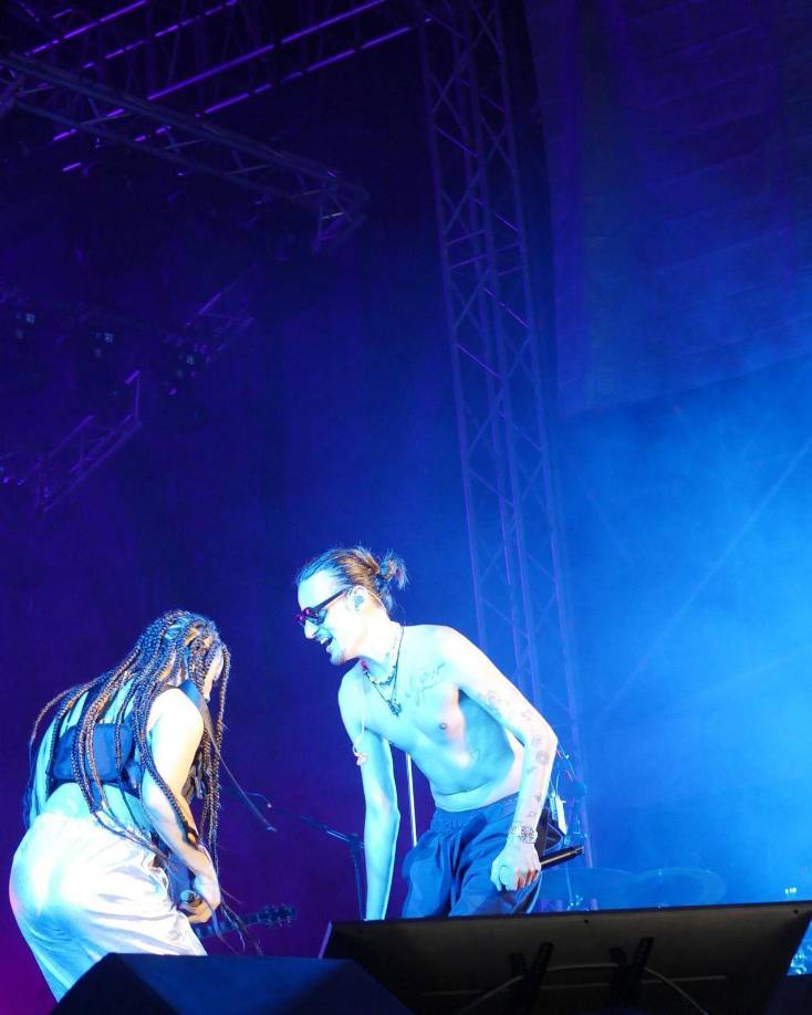 ¡Espectáculo total! Cesia Sáenz brilló en concierto de Danny Ocean en Tegucigalpa (Fotos)