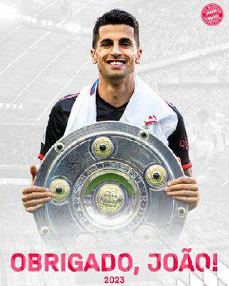 Asimismo, el Bayern de Múnich anunció de manera oficial la salida del lateral portugués João Cancelo, cedido por el Manchester City.