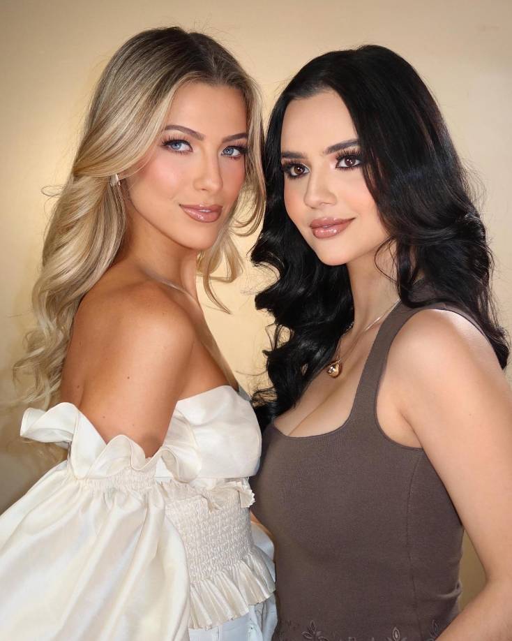 “Miss Universe Honduras 2022 &amp; 2023. Juntas representamos la fuerza, el coraje y la belleza de la mujer hondureña. Que este lazo de hermandad sea un recordatorio de que cuando las mujeres nos apoyamos, brillamos más fuerte”, escribió Rebeca Rodríguez en la publicación.