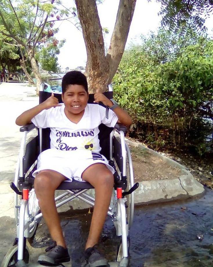 Tenorio había quedado en silla de ruedas y además tenía una falla renal. Su mamá había anunciado que necesitaban practicarle exámenes especializados en otro país para definir los tratamientos.